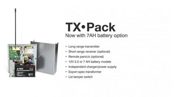 VHF TX-790CID CN Panic Pack incl RX & Keyfob
