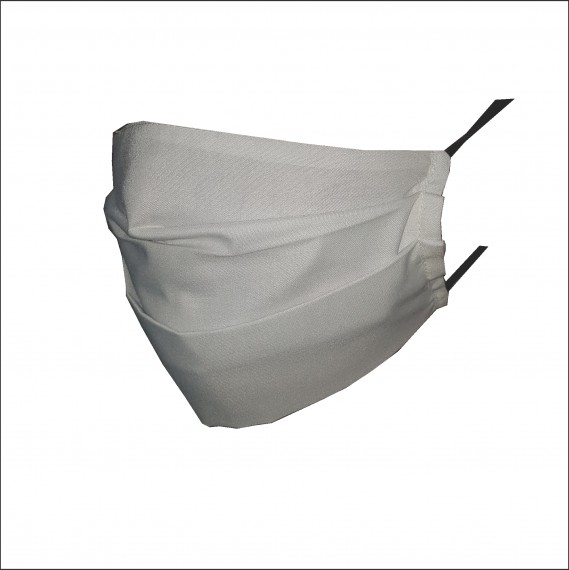 2Ply Reusable face mask - White fabric (10 Pack)